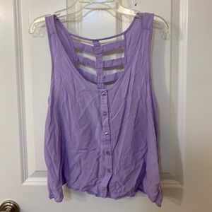 Purple summer top